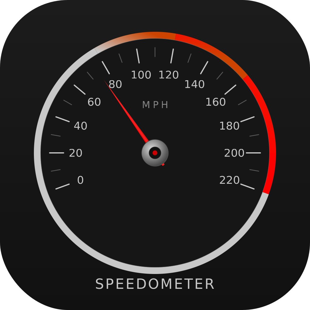 Speedometer app icon