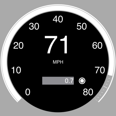 Speedometer app icon